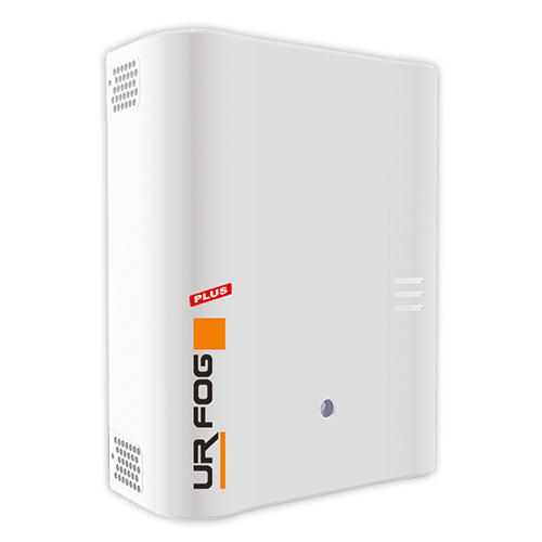 Die EN-zertifizierte UR Fog Modular Plus-Serie ist ausgestattet mit 4 verdrahteten Eingängen fünf verdrahteten Ausgänge mit Relais und internem Multislot (Bus-System) für Erweiterungsmodule.
