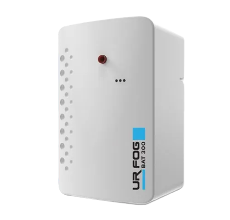 UR Fog Tempest BAT 300 ist das erste und einzige batteriebetriebene Schutznebelsystem. Es schützt völlig autonom vor Einbruch und Vandalismus für 6 Monate ohne Stromanschluss.